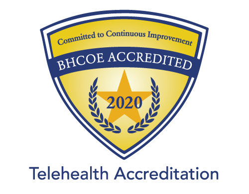 BHCOE Telehealth Accreditation Logo